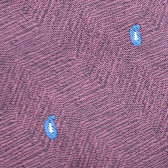 Vintage Jonathan Craig Tiny Paisley Pattern Tie - Picture 12 of 12